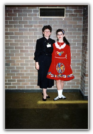 LJ in Irish Dancing Costume